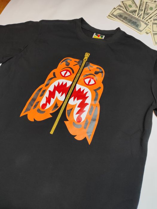 Футболка bape tiger panda бейп