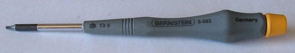 звездочка TX 6 в виде отвертки