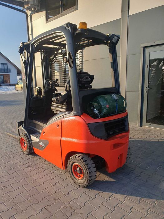 Wózek widłowy LINDE H16T 2017 Triplex wolny skok ,14tys h H14 H18 H20