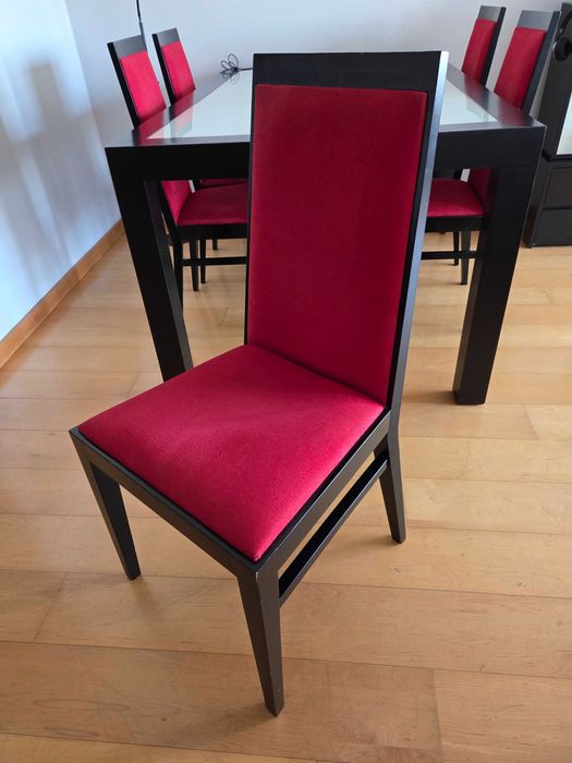 Mobiliário de Sala, Mesa de Jantar c/6 cadeiras