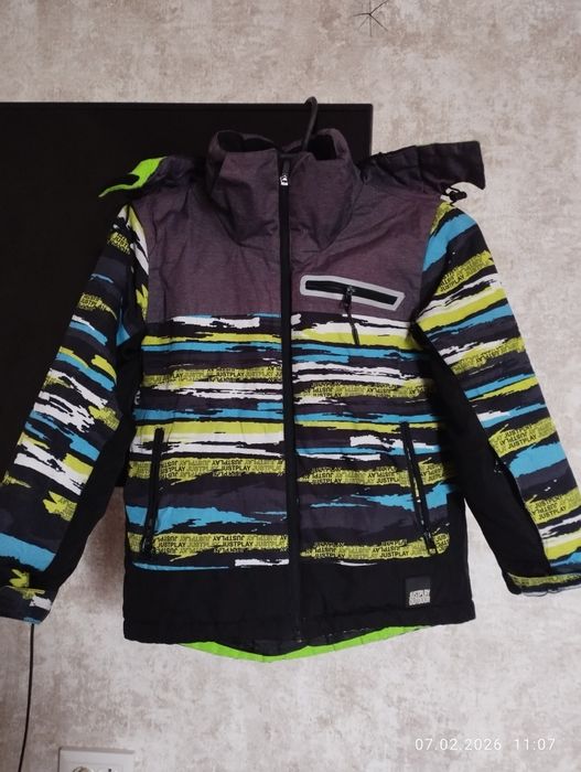 Зимова термокурткак на хлопчика  зріст 134