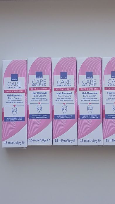 Крем для видалення волосся на обличчі