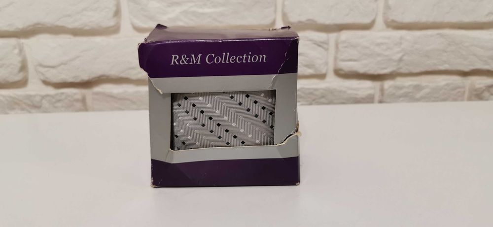 Krawat męski nowy, R&M Collection