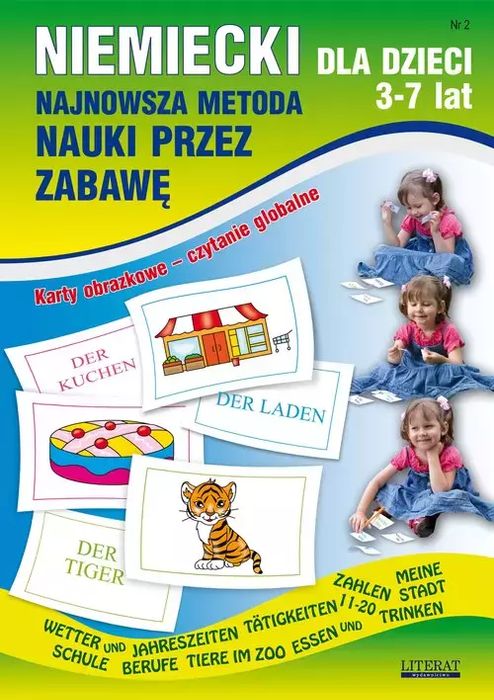 Niemiecki dla dzieci. Zeszyt 2. 3-7 lat. Nowy Produkt
