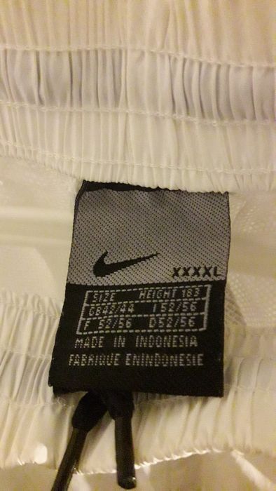 dres bialy nike sportowy spodnie bluza
