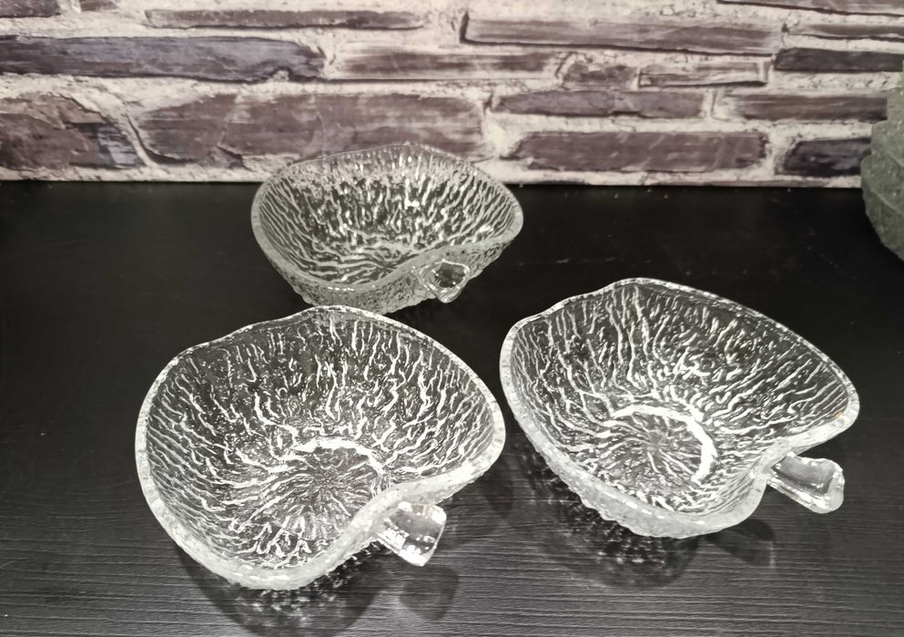 Lote 20 Taças sobremesa vidro excelente forma morangos Novas