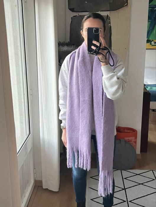 Cachecol Grosso Lilás Parfois