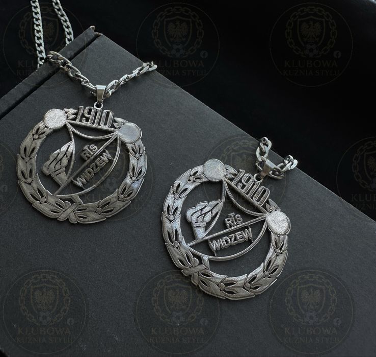 Łańcuszek Widzew Łódź ( wszystkie kluby)