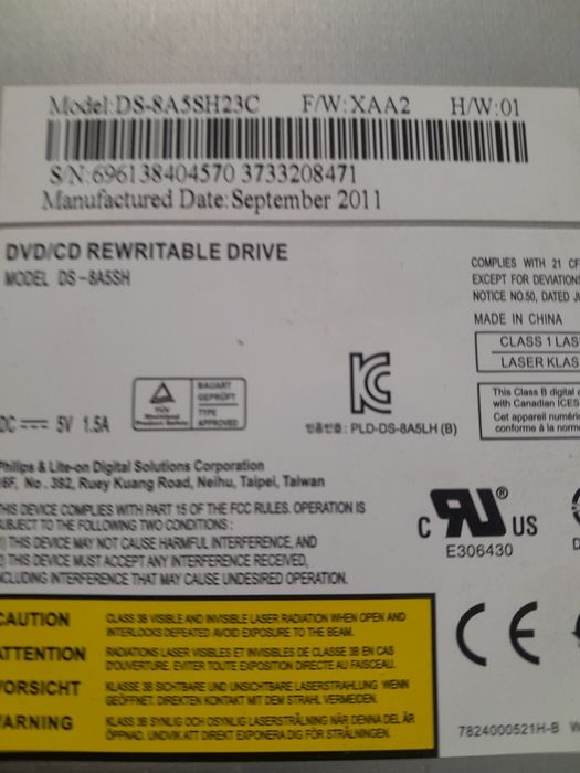 DVD привід asus x54