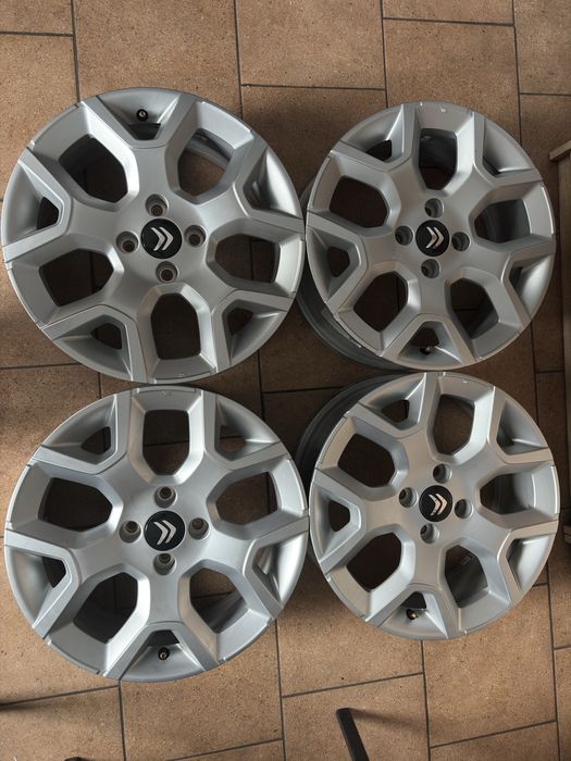 Felgi aluminiowe 17 cali 4x108 et 32 Citroen C3 C4 Cactus