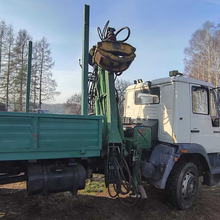 MAN 18.224 wywrotka z HDS