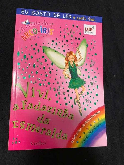 Livro "Vivi, a fadazinha da esmeralda"