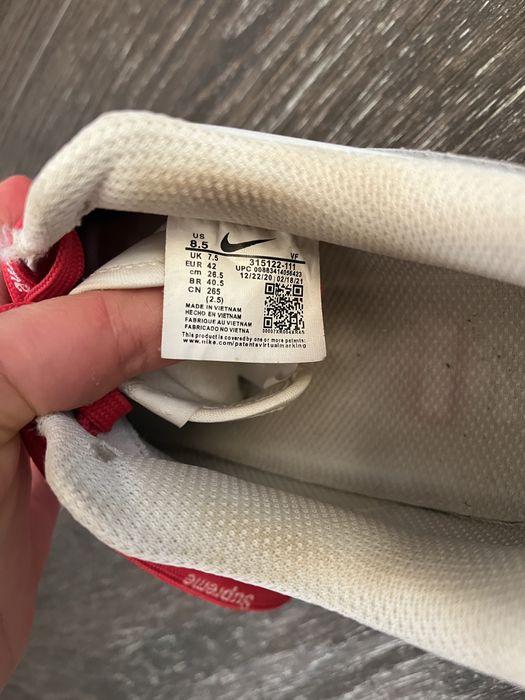 Nike Air Force 1 low Supreme