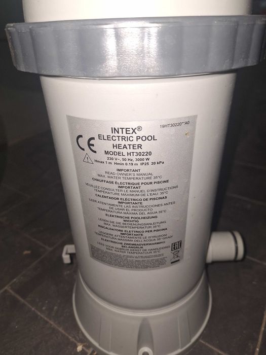 Aquecedor elétrico intex para piscinas até 457 cm