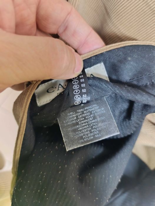 Fato de bombazine Camel