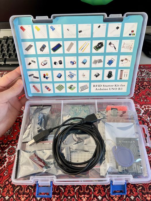 RFID Starter Kit для Arduino UNO R3 в кейсе + кабель: 900 грн. - Інша ...
