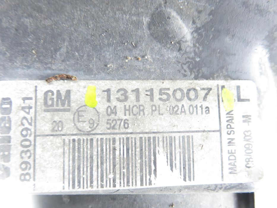 Lampa Prawa Przednia Opel Combo C