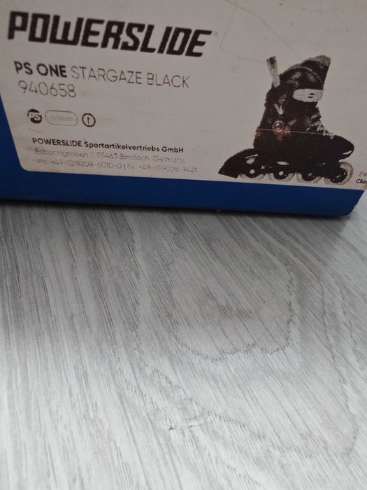 Powerslide Stargaze Black 37–40 – regulowane rolki