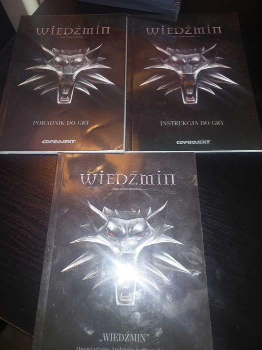 Wiedźmin gra komputerowa edycja z roku 2007 używana