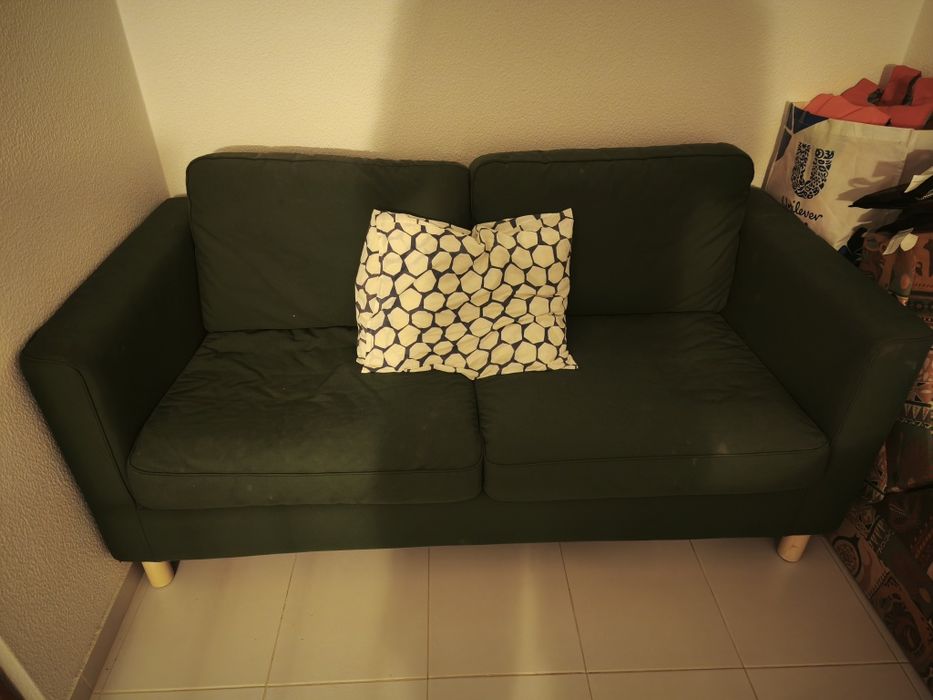 Sofá do IKEA Verde