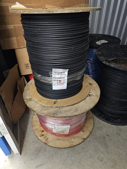 Немецкий солнечный кабель для солнечных панелей провод 10мм2 - 109м.п