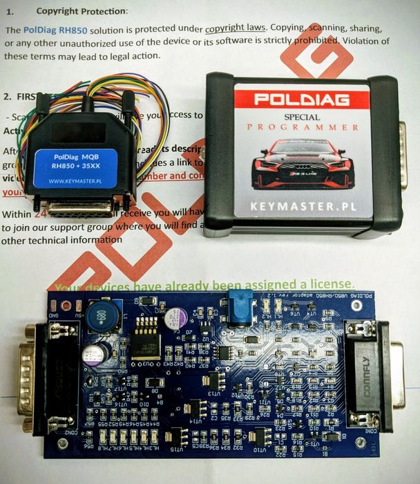 Программатор Poldiag MQB RH850