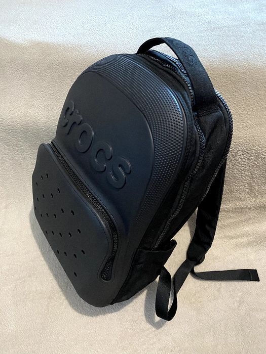Рюкзак CROCS Крокс джибітси сумка чоловічій жіночій black