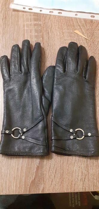 Перчатки кожанные