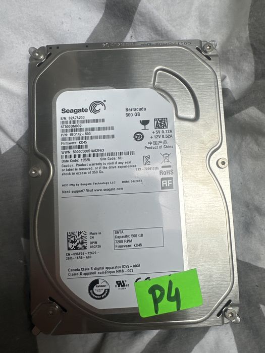 Dysk twardy Seagate Barracuda 500gb