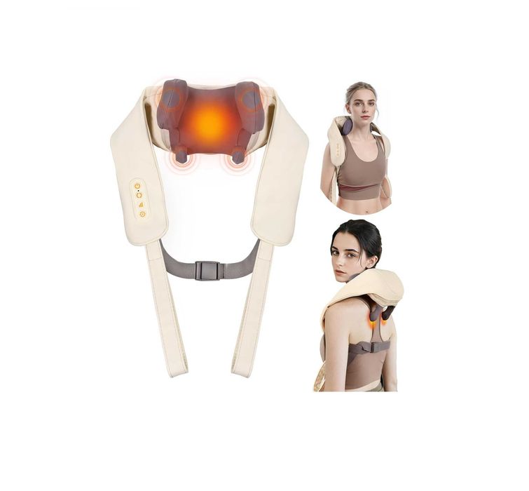 Masażer Szyi Arboleaf 6D Shiatsu | Bezprzewodowy | Podgrzewanie | 3 Tryby