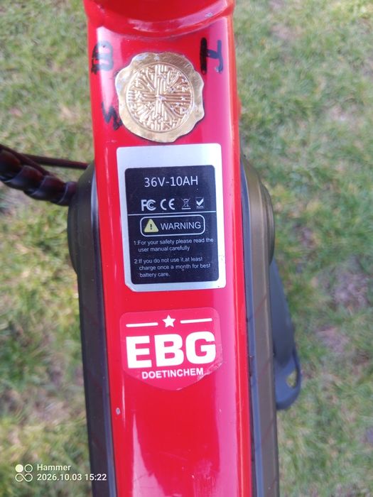 Rower elektryczny składamy Edrive