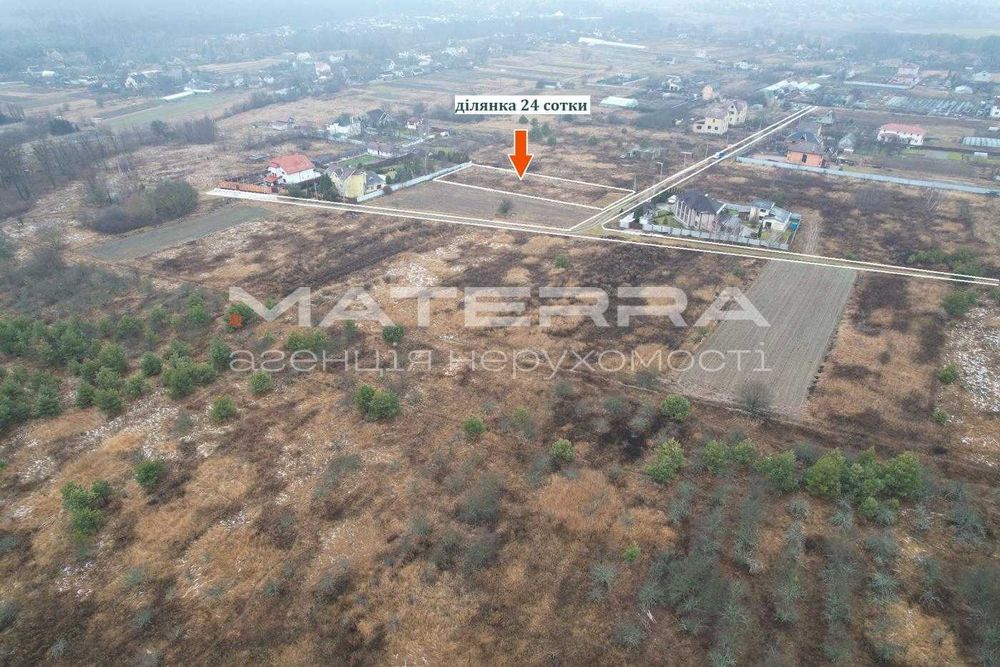 Жорнівка-Бобриця продаж ділянки 24 сотки