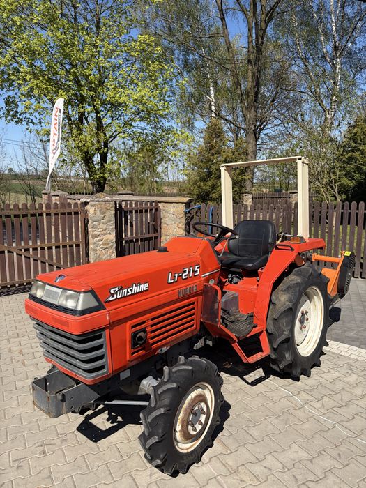 Traktorek kubota 21 km 3 cylindry 4x4 rewers walek dobry stan kosiarka