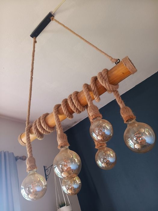 Conjunto de Candeeiro de corda