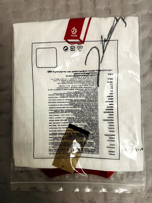 Koszulka mecz Nike Polska Lewandowski autograf!