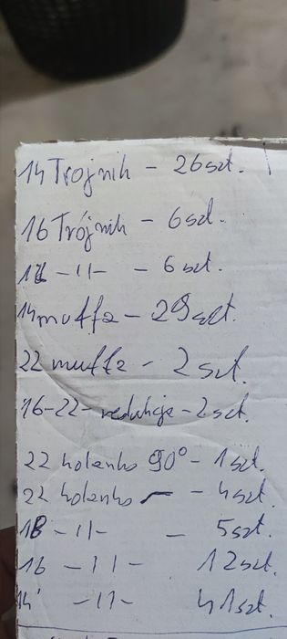 Miedziane złączki  CO trójnik , kolanko , mufa