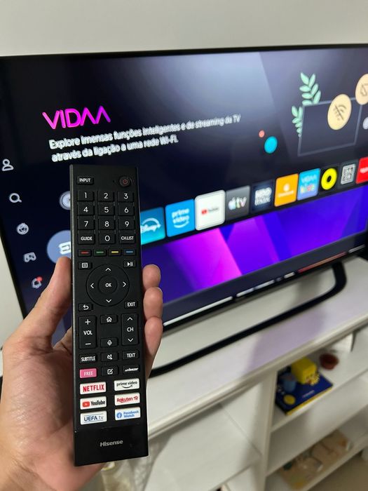 Smart TV 4K 2025 Hisense 43 Polegadas NOVA