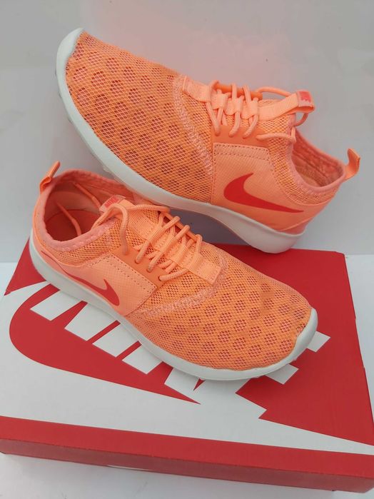 Sportowe sneakersy NIKE AIR MAX thea 37.5 pomarańczowe