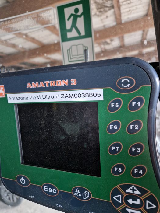 Amazone ZA-M 3600 ultra profis hydro, amatron 3 (sulky, rauch) zamiana