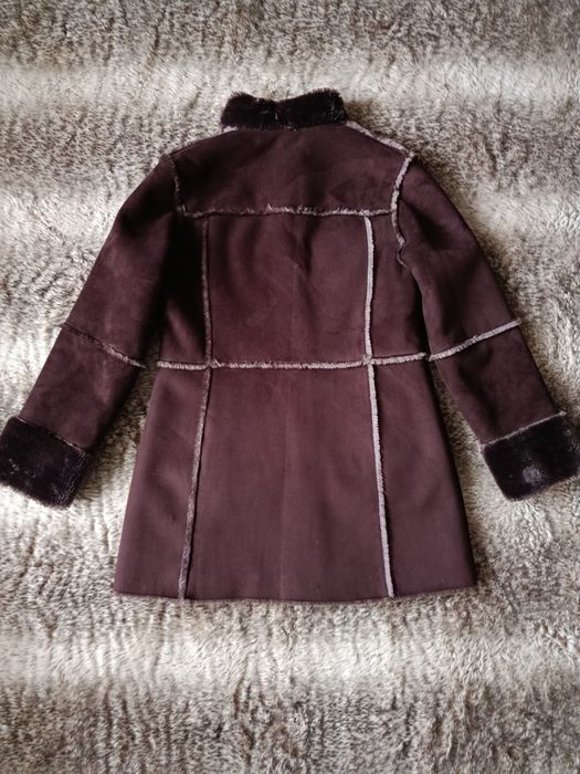 Жіноча дублянка з хутром, стан нової