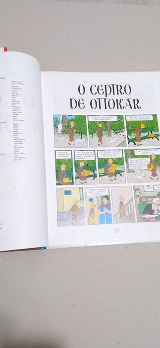 Livro Tintin (capa dura)