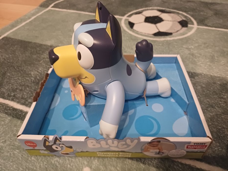 Pływająca Bluey nowa zabawka do kąpieli