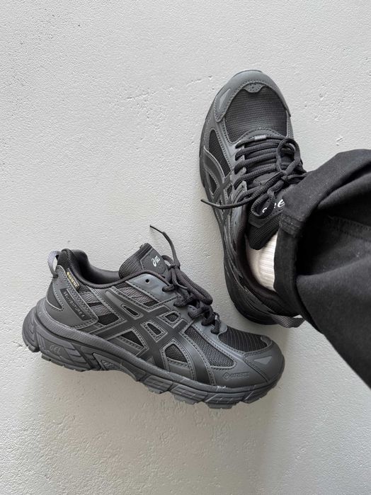‼️НОВІ Кросівки Asics Gel-Venture 6 Dark Grey Gore-Tex