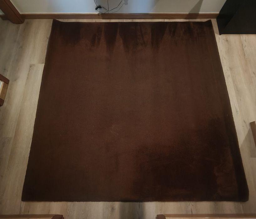 Tapete castanho 2m/2m