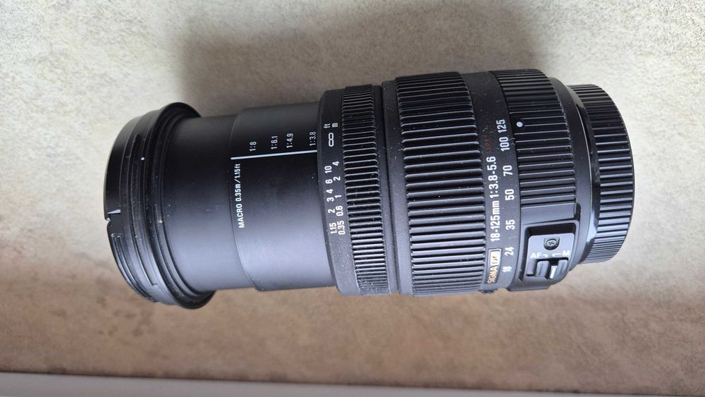 Obiektyw do Sony , Sigma 18 - 125 mm