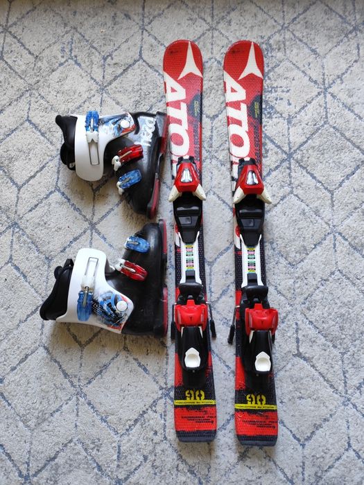 Narty 90 Atomic dziecko + buty 20,5 Head