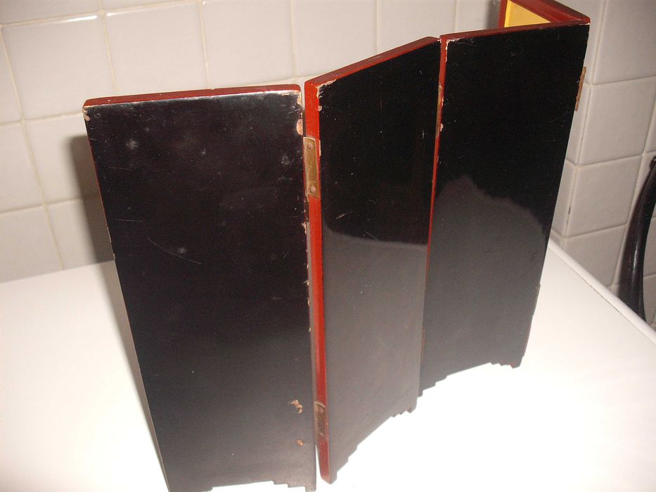Biombo antigo Japonês  para decoração muito bonito