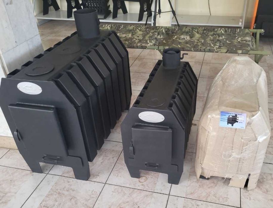 ОТ ЗАВОДА! 6кВт! КОТЛОВАЯ СТАЛЬ! Варочная Печь Булерьян Буржуйка