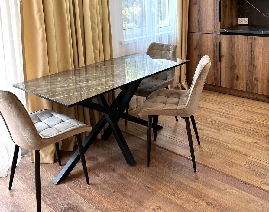 Ексклюзивний стіл із керамограніту стол керамика