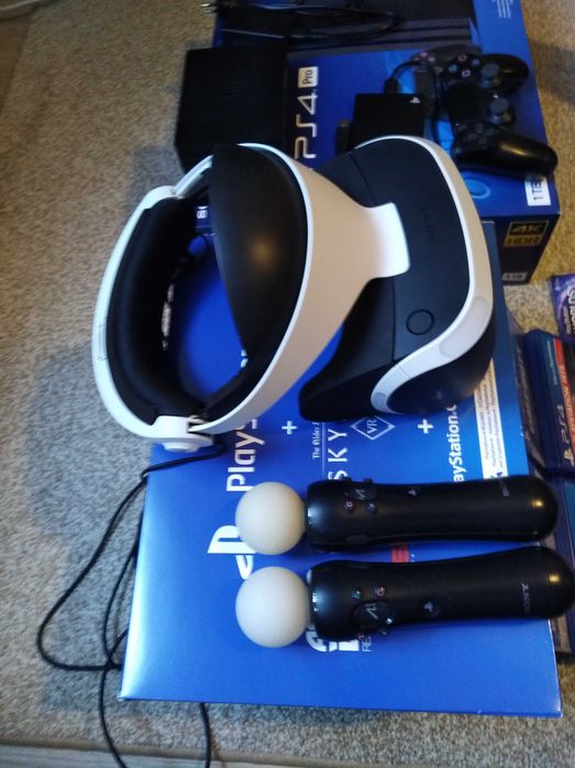 Playstation 4 Pro 4K Cały komplet do Grania